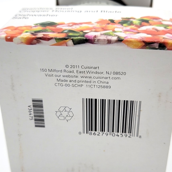 Cuisinart Chopper New CTG-00-SCHP - Picture 8 of 9